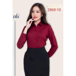 Nhiều màu.Áo sơ mi Thái Hòa co giãn vải sợi tre mã 2869.