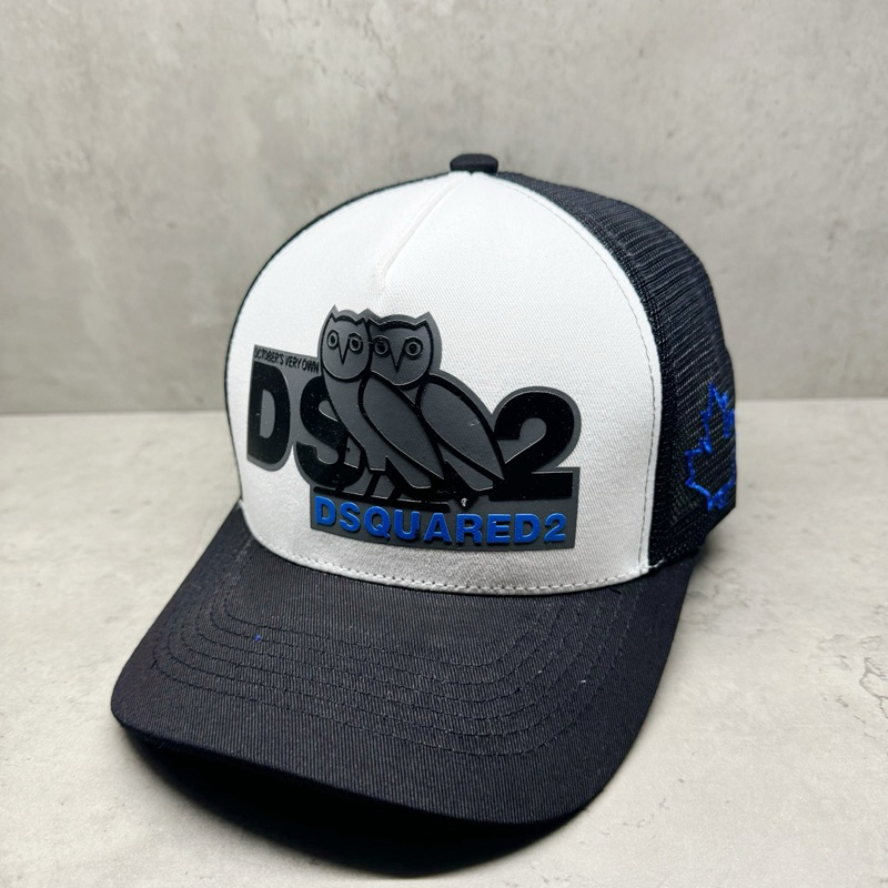 Nón kết mũ lưỡi trai in ép DSQ2 cú phối lưới thời trang phong cách nam nữ