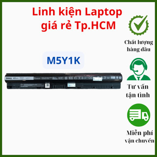 Pin Laptop Dell M5Y1K - 40Wh Dùng cho Dell Inspiron 14 15 3000 5000 17 5000 Vostro Latitude - Pin Dell New - ZIN