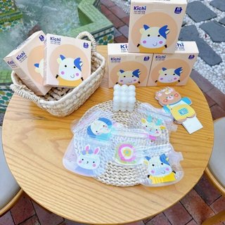 60 túi trữ sữa 120ml không BPA, không mùi & 2 khóa zip cảm biến nhiệt plus an toàn cho Bé Kichilachi Kichi