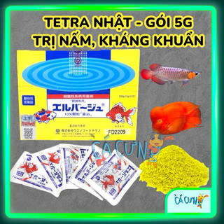 Te.tra nhật 5g - xử lý nấm, kháng sinh cho cá cảnh (1 gói) - HÀNG CHÍNH HÃNG