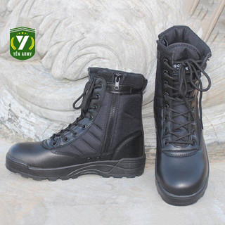 Giày Swat Cao Cổ Nam Nữ Chuyên Dụng - Giày Bốt Phong Cách Swat Full Size 36-44