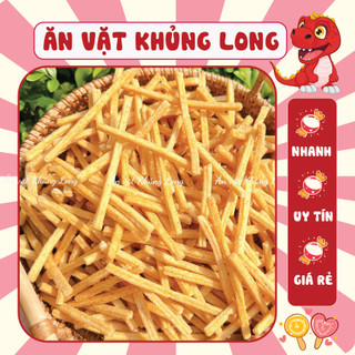250G Bim Bim Khoai Tây Hương Ngó Sen, Snack Khoai Tây Bim Que Chua Cay giòn tan, đồ ăn vặt