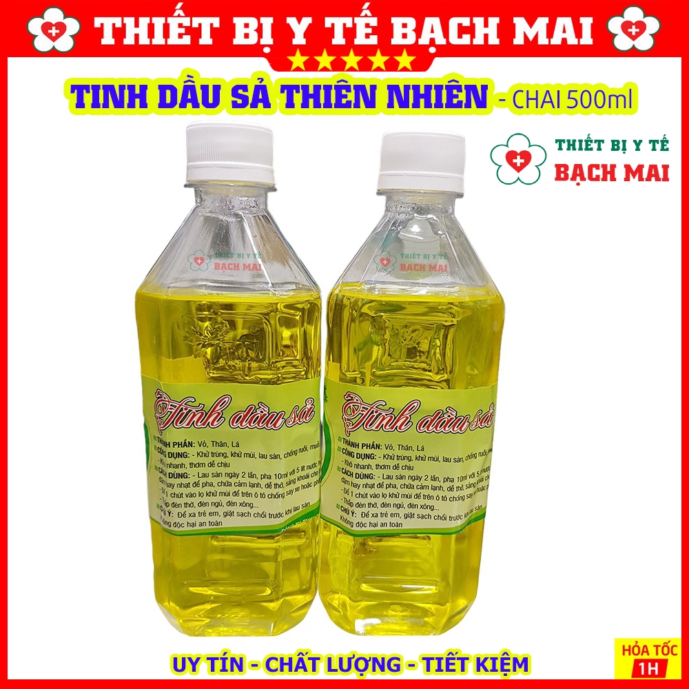 Tinh Dầu Xả Chai 500ml