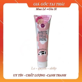 [hàng chính hãng]Tẩy Tế Bào Chết Toàn Thân Trắng Da Sữa Bò Cathy Doll White Milk Shine