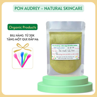 Bột trà xanh sữa non giúp trắng da, giảm mụn mờ thâm, cấp ẩm, bổ sung collagen