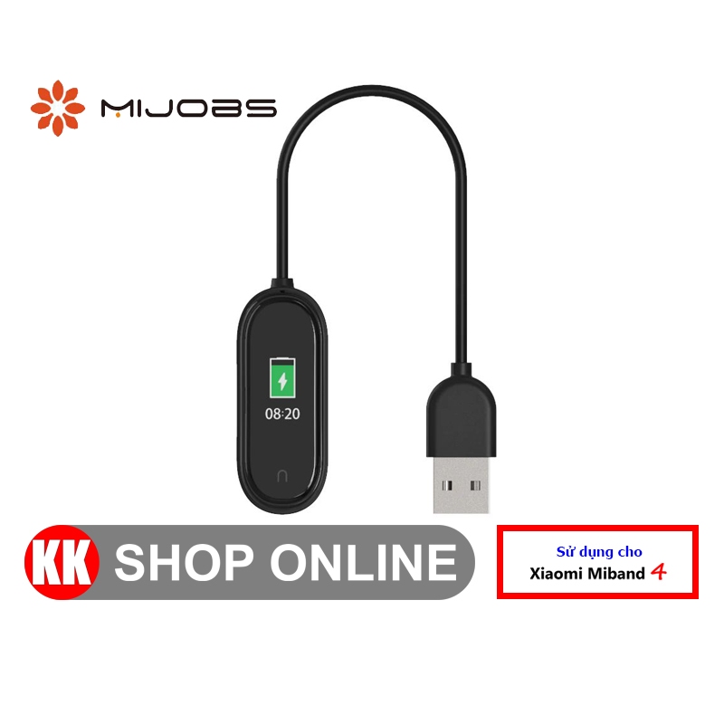 Cáp sạc MIJOBS thay thế cho Xiaomi Miband 4