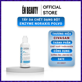 Tẩy Da Chết Civasan Enzyme Noraxis Polvo - Hỗ Trợ Giảm Mụn Cho Da Yếu Và Tổn Thương
