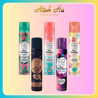 Dầu gội khô Colab Dry Shampoo 200ml giúp làm sạch da đầu mang lại mái tóc bồng bềnh và tràn đầy sức sống
