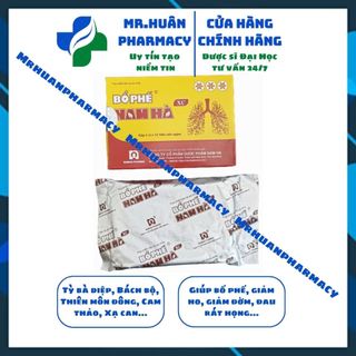 Viên Ngậm Bổ Phế Nam Hà - Giúp bổ phế, giảm ho, giảm đờm, đau rát họng, khản tiếng