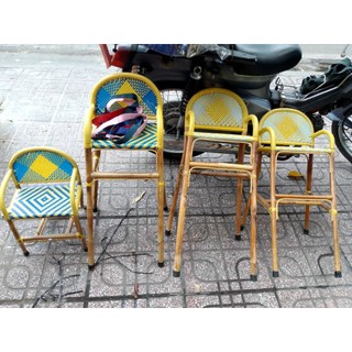 Ghế đi xe máy bằng mây ( Xe ga và xe số)