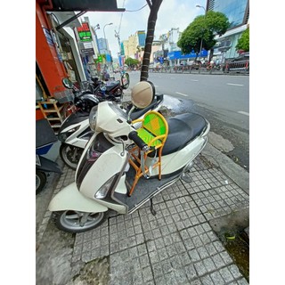 Ghế đi xe máy bằng mây ( Xe ga và xe số)