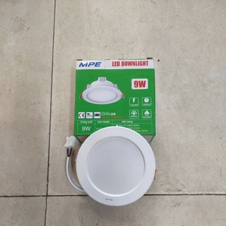 Âm trần MPE d90-9w,đèn led âm trần MPE chính hãng 9w