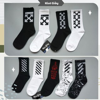Tất cao cổ OFF WHITE, SUPREME. Tất vớ cổ cao STREETWEAR.