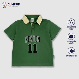 Áo Polo Bé Trai, Áo Phông Có Cổ Cho Bé Trai Từ 15- 45kg Siêu Mát