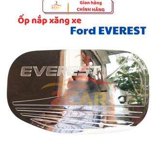 Ốp nắp bình xăng xe ford everest 2017- 2019, 2020, 2021 mạ crom cao cấp