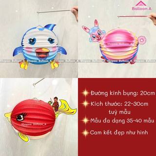 Combo 50 đèn lồng giấy xếp