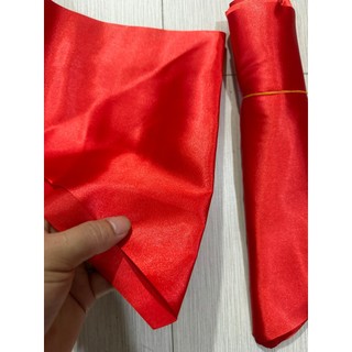 Khăn quàng tổng phụ trách vải phi bóng
