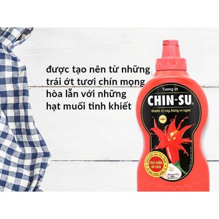 Tương ớt Chinsu Cay Đúng Vị chai 500g