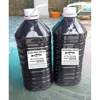 1 can 5LÍT Nước Mắm Cốt Cá Cơm Nguyên Chất