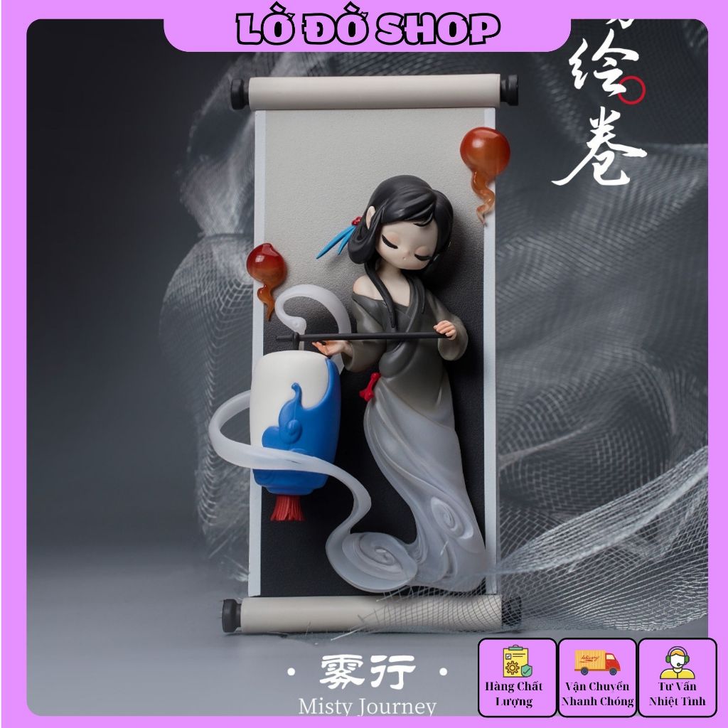 Blind Box SLEEP Chinese Scrolls - Mô hình SLEEP Chinese Scrolls - 52TOYS Hàng Chính Hãng