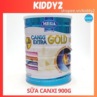 Sữa canxi cho người già Mega Canxi Extra Gold lon 900g