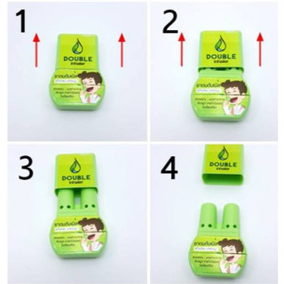 [Combo] 12 Ống hít mũi đôi Double Inhaler Thái Lan