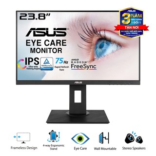 Màn hình máy tính asus va24dqlb 23.8 inch fhd ips 75hz hàng chính hãng