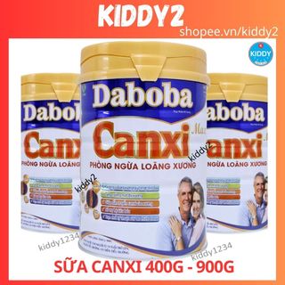 Sữa bột Daboba Canxi max 900g dành cho người 19 tuổi trở lên bổ sung canxi phòng ngừa loãng xương, giúp chắc khỏe xương