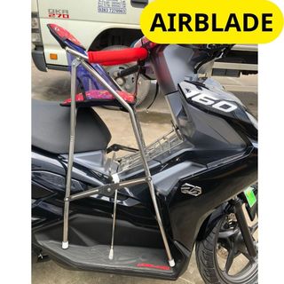 Ghế đi xe máy có vòng bảo vệ xe Airblade , SH cao