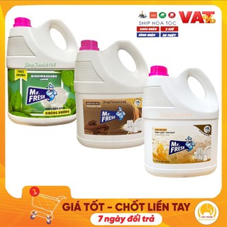 Nước rửa chén Mr.Fresh Hàn Quốc 3.8L Hương Quế,Không Hương,Cám Gạo