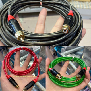 dây nối dài hoa sen (av, rca) đực- cái chất lượng.