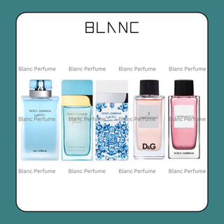 Mẫu dùng thử nước hoa nữ Dolce & Gabbana (DG) Light Blue Intense - Light Blue Forever - Summer Vibes - 3 L'Imperatrice
