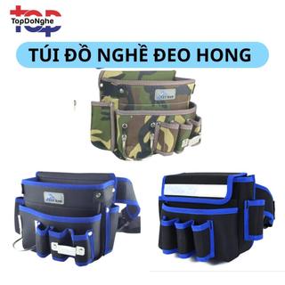 Túi đai đựng đồ nghề đeo hong sửa chữa điện nước, túi đeo hông TZY đựng vật tư đồ nghề nhiều ngăn sửa chữa điện nước, ca