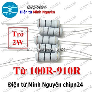 [5 con] Điện Trở 2W 5% (100R 120R 150R 180R 220R 330R 390R 470R 510R 560R 680R 820R) - [Chọn Loại]