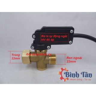 [BT] Bộ cảm biến áp tự động ngắt cho máy bơm cao áp - máy rửa xe cao áp - rơ le tự ngắt cho máy rửa xe cao áp
