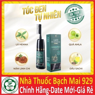 Dầu gội phủ bạc laco black hair 200ml