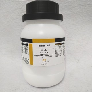 Đường Mannitol C6H14O6 tinh khiết dùng thí nghiệm Lọ 100g
