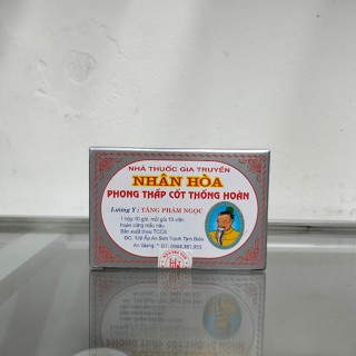 Phong Thấp Cốt Thống Hoàn - Hộp 10 gói