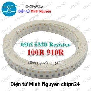 [50 con] Điện Trở dán SMD 0805 5% (2.0x1.2mm) (100R 120R 150R 220R 330R 390R 470R 510R 560R 680R 820R) - [Chọn Loại]