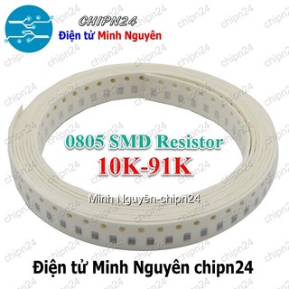 [50 con] Điện Trở dán SMD 0805 5% (2.0x1.2mm) (10K 12K 15K 18K 22K 33K 39K 47K 51K 56K 68K 82K) - [Chọn Loại]