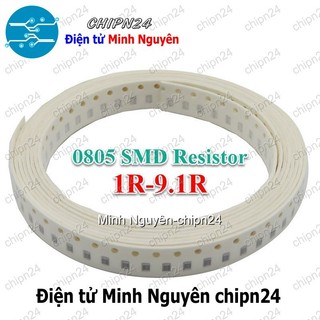 [50 con] Điện Trở dán SMD 0805 5% (2.0x1.2mm) (1R 1.2R 1.5R 1.8R 2.2R 3.3R 4.7R 5.6R 6.8R 8.2R) - [Chọn Loại]