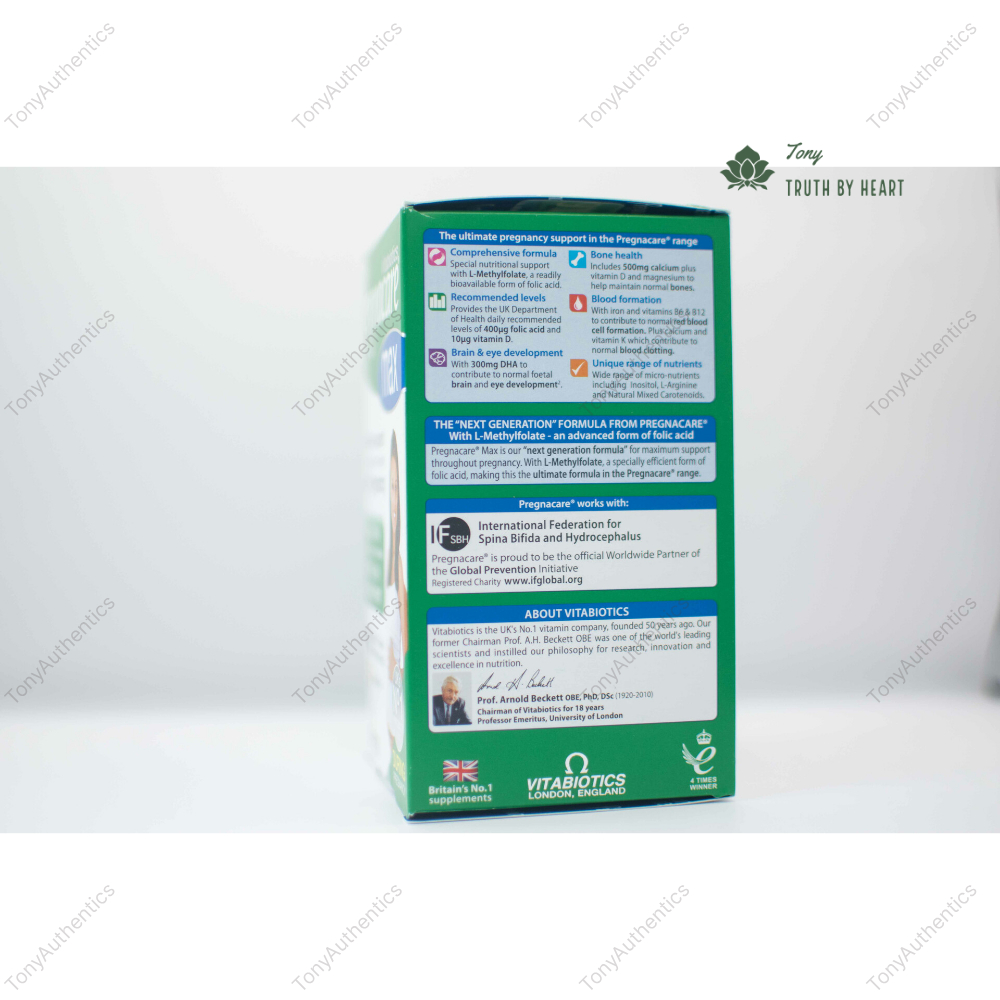 Vitamin tổng hợp cho bà bầu Pregnacare Max, Anh (84 viên)