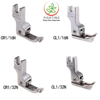Chân vịt mí SẮT 1ly CR1/32N, CL1/32N, 2 ly CR1/16N và CL1/16N máy may công nghiệp (trái/phải)
