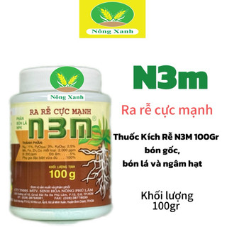 Phân bón lá kích rễ N3M lọ 100g - N3M 100GR