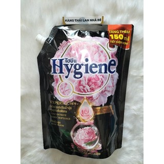 Nước xả vải hygiene thái lan màu đen peony 1300ml