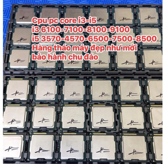 Core i3 6100,7100,i5 6400,6500,6600,7400,7500,8500,9400,i5 9500, i5 9600, i7 6700,7700,8700,9700, i5 10400T