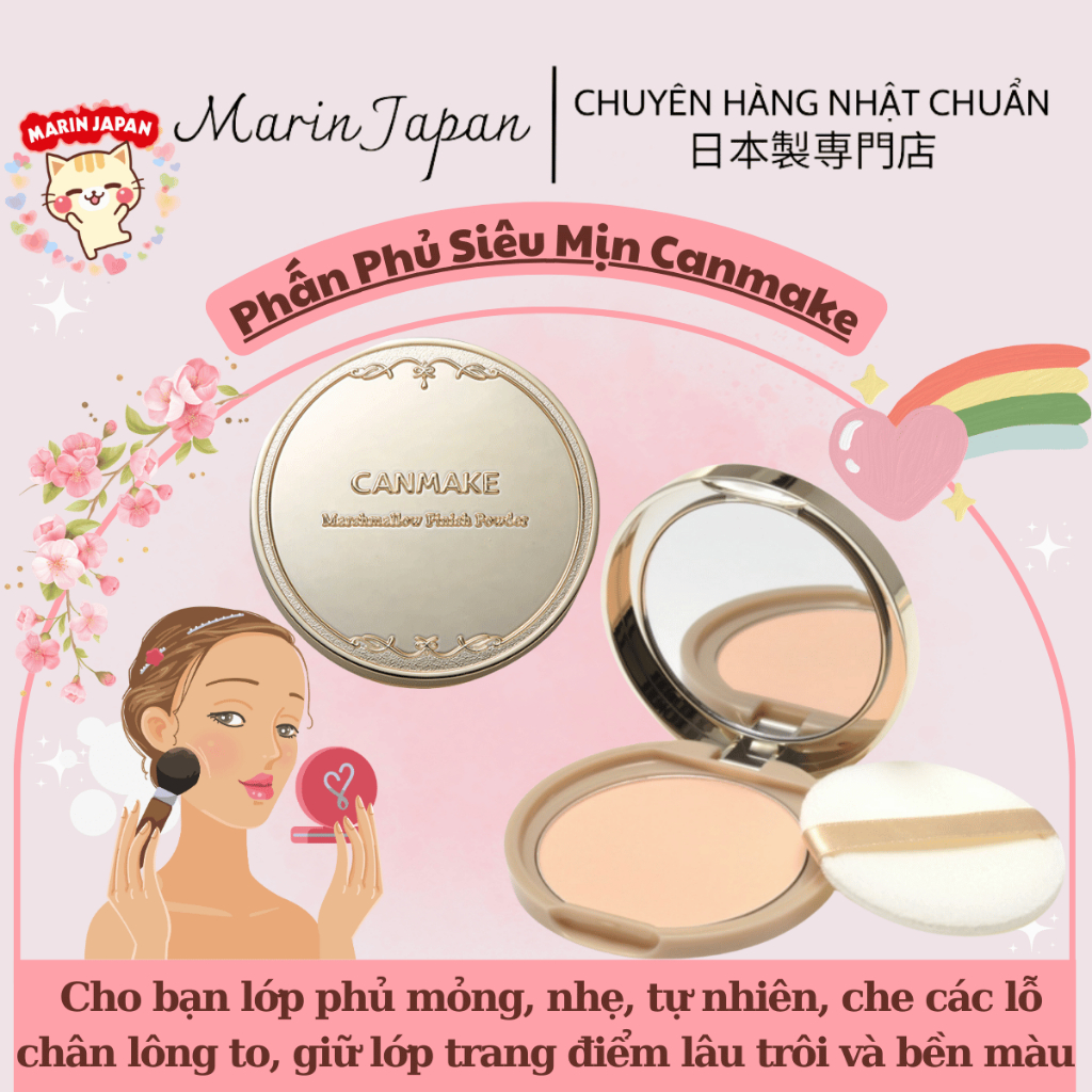 Phấn Phủ Canmake Tokyo Chính Hãng Nhật Bản