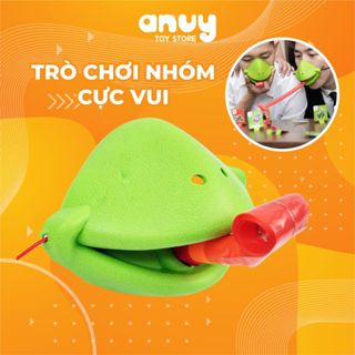  Trò chơi mặt nạ mỏ tắc kè TIC TAC TONGUE thổi lưỡi bắn côn trùng để giành chiến thắng 