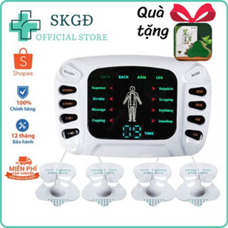  Máy Massage Xung Điện Châm Cứu Trị Liệu 6 Miếng Dán YTK-309B ; BM-X35 